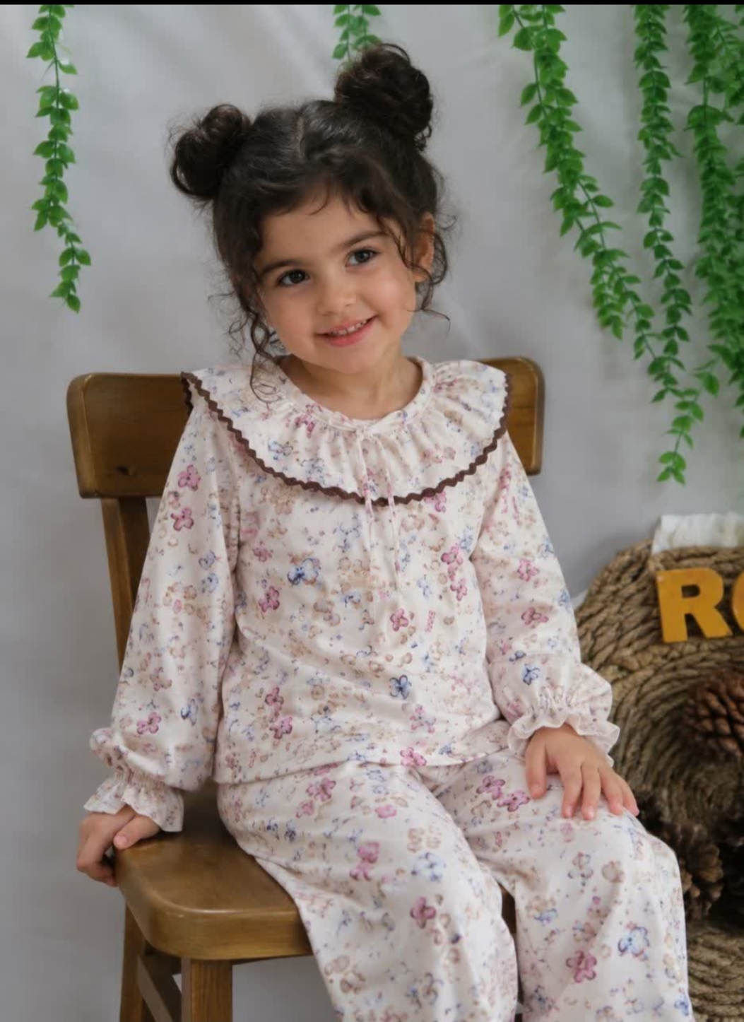سلین ست راحتی دخترانه پاییزه مناسب یک سال تا ۸سال